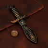 Theme Party Supplies Halloween Plastic Fake Knife, Retro Pirate Weapon Prop, Cosplay for Children Costume Party, Stage Performance Role Play Props