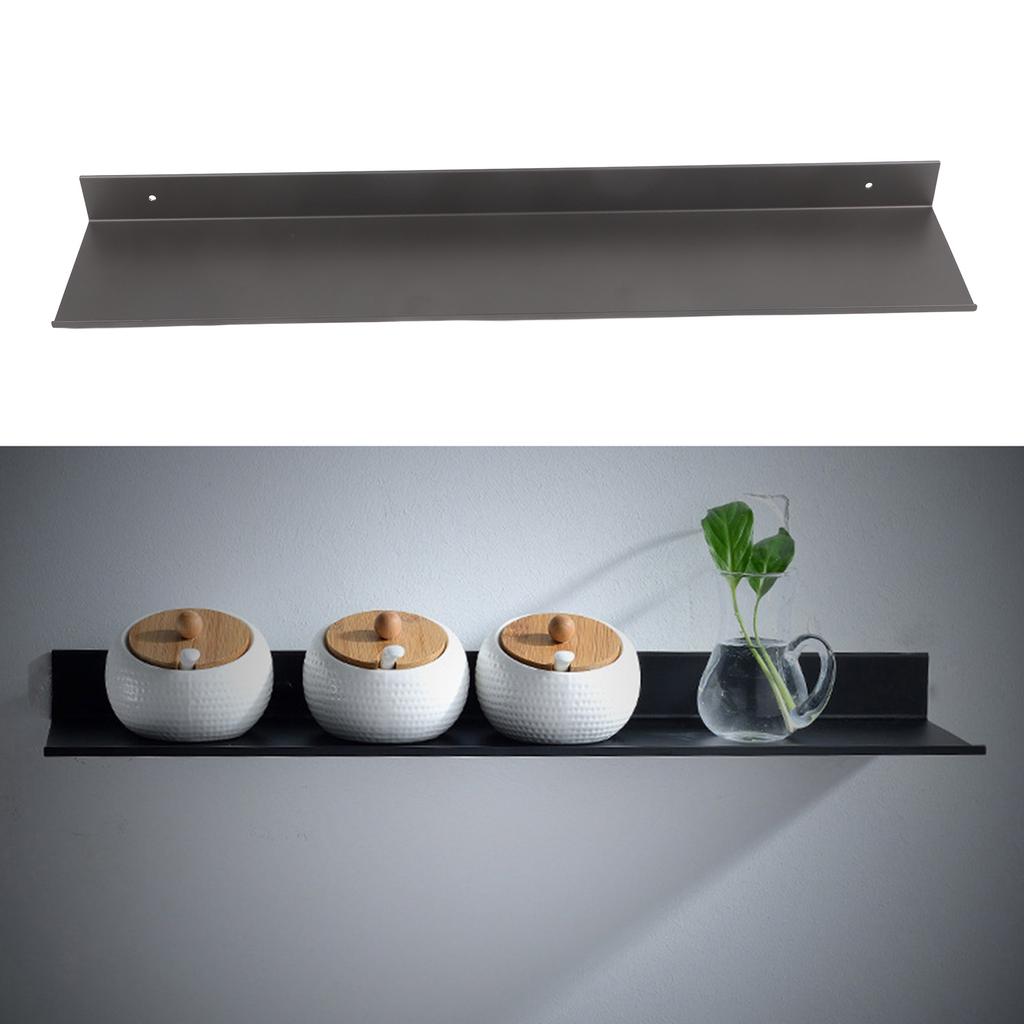 Wall Mounted Bathroom Shelf Space Aluminum Storage Racks   Bath Shower Accessory