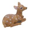 2Pcs Sika Deer Statue Sculpture Ornaments Animal Model Art Craft Outdoor Garden Decoration Ornament