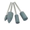 10Pcs Mounted Stones Grinders 2.35Mm Contours Geramic Green Stones Grind Polisher Green Hp Polishing Stone Drills