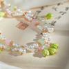 Antique Hanfu Accessories, Yingluo Necklace, Fresh Women's Retro Imitation Pearl Pendant, Qipao Accessories
