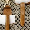 Gucci New Jackie Handbag 246907 Diamante Bamboo Fringe Brown Canvas Women Used