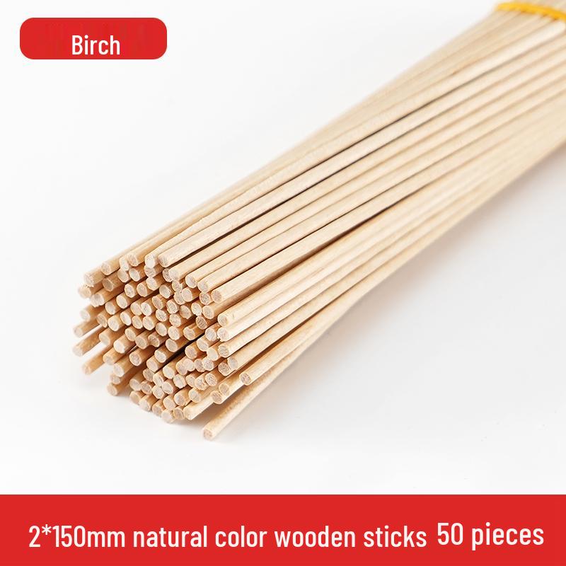 Bamboo and Wooden Craft Sticks: DIY Model Strips and Slices