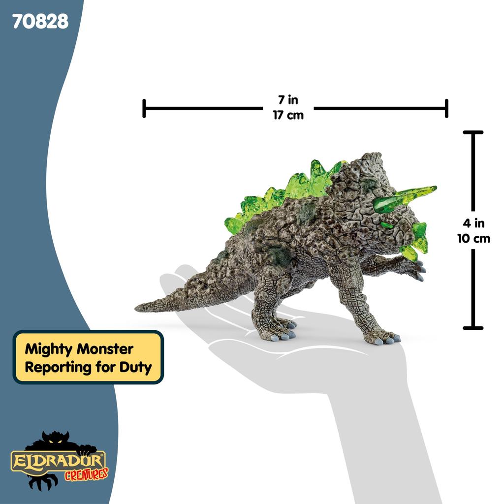 Schleich Eldorado Stone Triceratops 70828