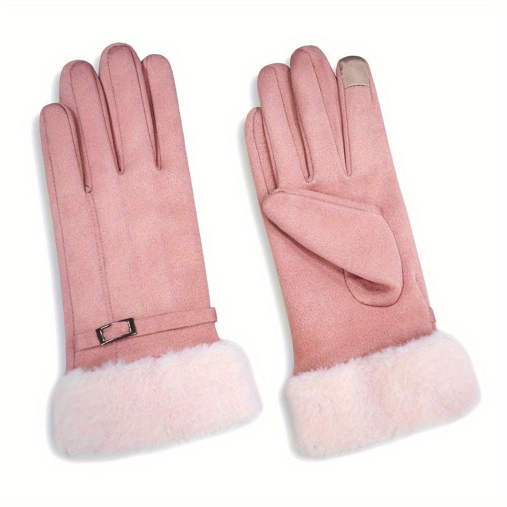 Winter Gloves Women's Warm Gloves for Smartphone, Driving, Skiing, Outdoor Activities