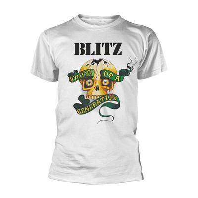Blitz Voice Of Generation White Unisex T-shirt