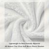 Creative Heartfelt Message for Wife Art Blanket - Romantic Birthday Gift Soft Warm All-Season Throw for Sofa & Watching TV