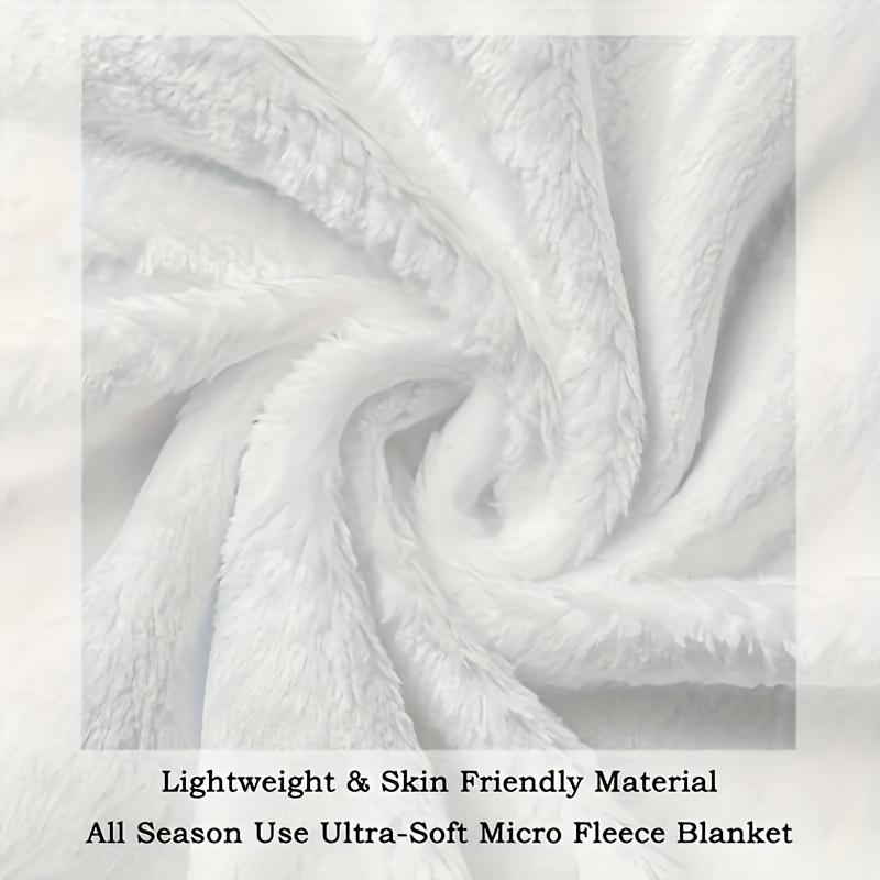 Creative Heartfelt Message for Wife Art Blanket - Romantic Birthday Gift Soft Warm All-Season Throw for Sofa & Watching TV