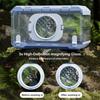 Transparent Hamster Cage Five Times Magnification Breathable Feeding Cage Foldable Ventilated Insect Observation Box