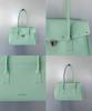 Christine Project [Free Sunglasses Bag Charm] Stud Jelly Shoulder Bag (Mint)