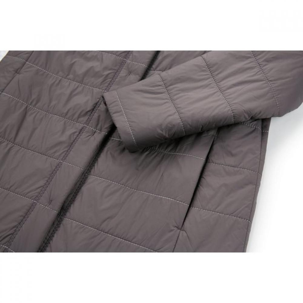 FURINA European Cashmere Camel Long Padding Coat