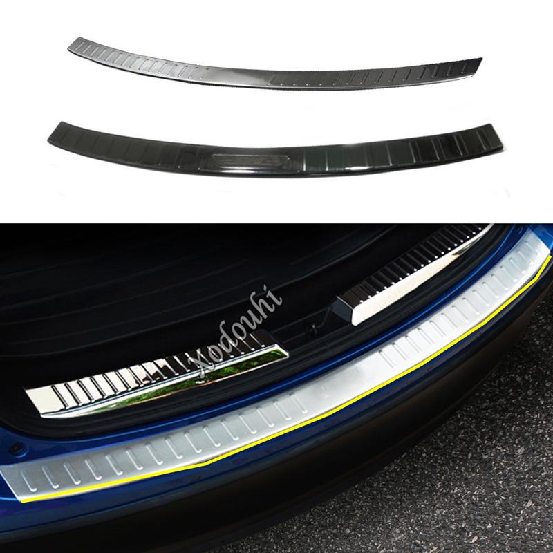 Car Back Rear Pedal Door Scuff Plate Frame Outside Threshold Trunk For Mazda CX-5 CX5 2nd Gen 2017 2018