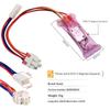 1Pcs Refrigerator Defrost Thermostat N12-5 Action Ac250V 10A Bimetal Defrost Thermostat Temperature Control Short Line 11Cm