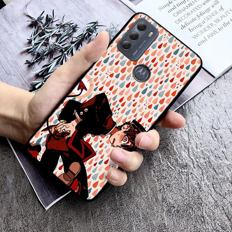 Toilet bound hanako kun Phone Case for Moto E7 Plus E32 E20 E40 Edge 20 Lite G22 G52 G20 G30 G100 G60 G50 G10 G Pure G Stylus
