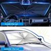 Auto-Sonnenschutz Frontscheibe Sonnenschutz und Wärmeisolierend Auto-Vorhang Baffel-Abdeckung Faltbar Auto-Innenraumprodukte Amagi