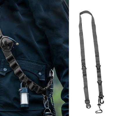 Shoulder Strap   Multipurpose 24 Holes   Hanging Camping Clothesline Lanyard for Outdoor Clothes