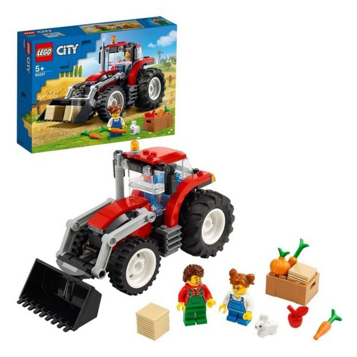 

Игровой набор City Great Vehicles Трактор LEGO 60287 (148 шт.) TU прозрачный