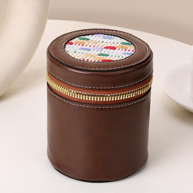 

1pcs Stylish PU Leather Lipstick Bag Multi-Purpose Key Coin Earphone Storage Pouch Portable Mini Organizer Bag