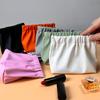 Self-closing Leaf Spring Bag Korean Style Cosmetic Bag Small Item Bags  Travel