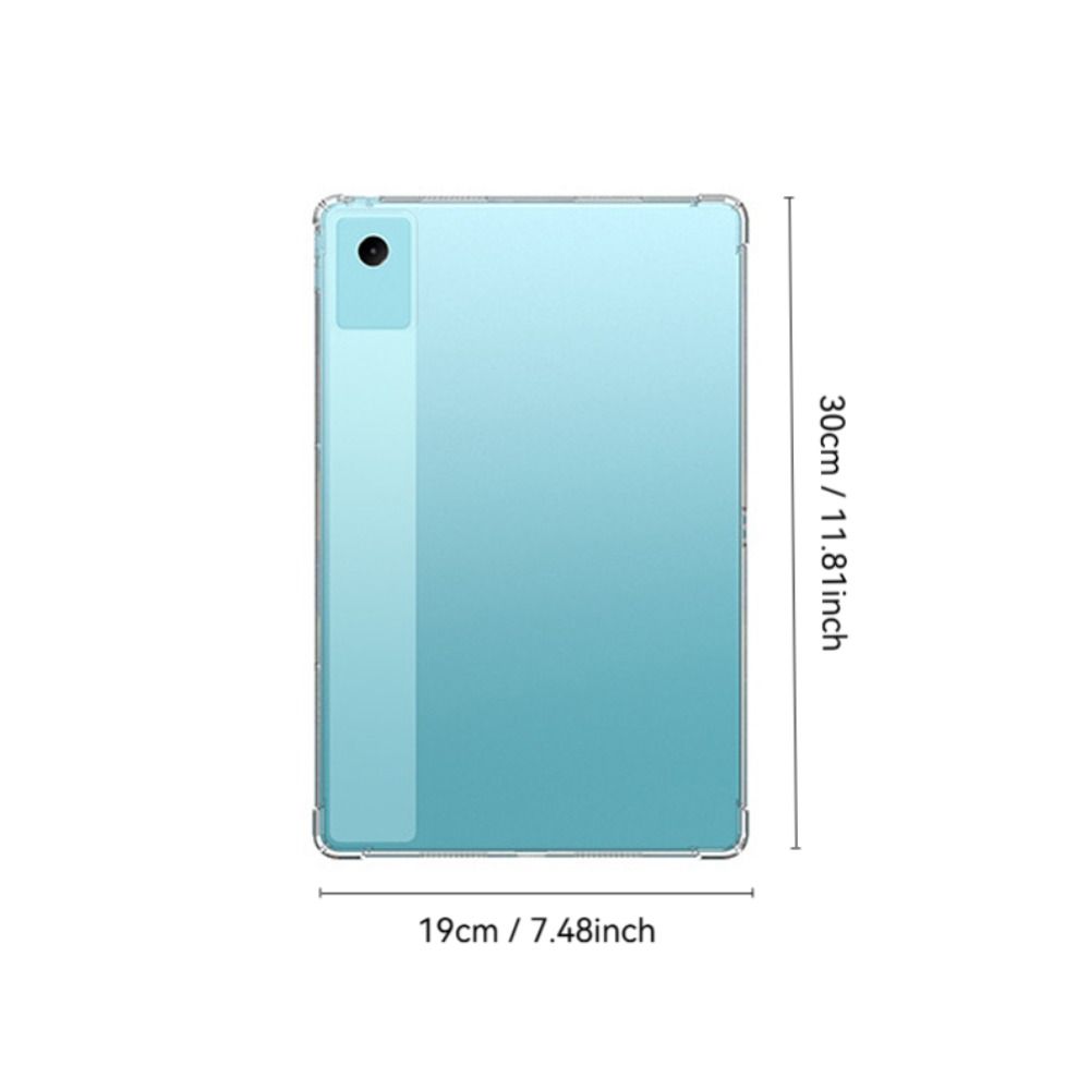 New TPU Tablet Case Transparent Shockproof TB365FC Tablet Cover Soft Ultra-thin Back Cover
