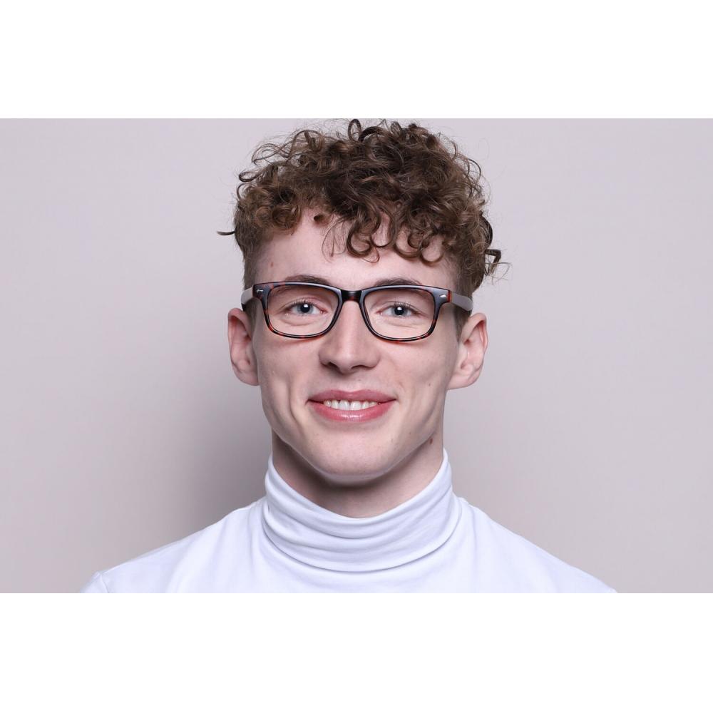 Full Rim Rectangle Tortoise Smartbuy Collection Quinn  Cp156a Fashion Unisex Eyeglasses