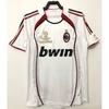 Вінтажна 0607acmilanjerseyKakaMaldiniКласичні футболки футбольна футболка Мілан