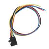 Left Tail Light Bulb Socket Wire Harness ABS Plastic Long Lasting Use 4733242 Replacement for Saab 9