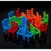 Family Board Game Children Educational Toy Balance Stacking Chairs  Game