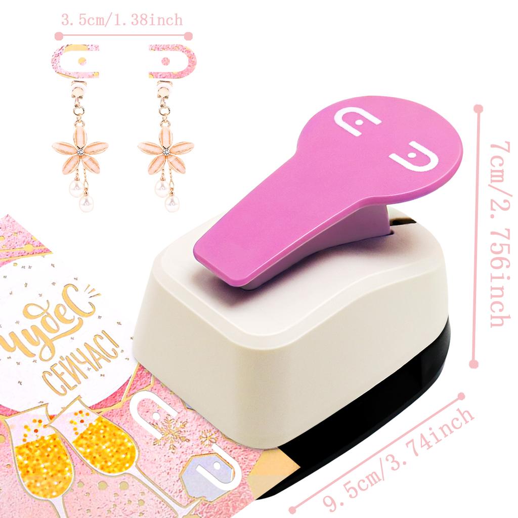 Earring Necklace Bracelet Headband Hang Tag Cardboard Holder Puncher Punch Card Tool for cards,  paper punch Jewelry Card