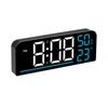 Stylish LED Digital Alarm Clock with Temperature and Humidity Display Perfect for Bedroom and Living Room Home Decors