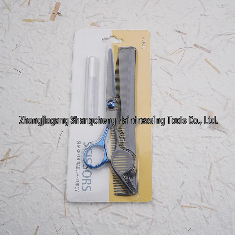 Hairdressing Scissors: Straight, Serrated, Thinning, Choppy - Barber Shop Styling Tools