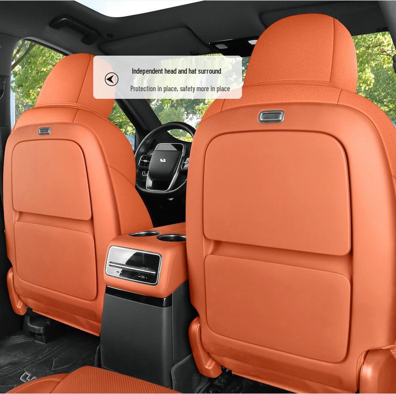 Ideal i8 Suede Saddle Pad: Breathable, Vehicle-Specific, Fully Enclosed, Six-Seater Car Seat Cushion