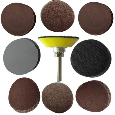 100pcs Flexible Sanding Discs Pad Inch Drill Grit Polishing Inch Sanding Discs 2 Inch Sanding