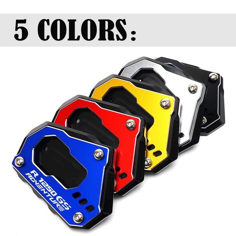 For BMW R1250GS R 1250 GS Adventure ADV R1200GS R 1200 GS LC Motorcycle CNC Side Stand Enlarge Extension Kickstand Foot Pad