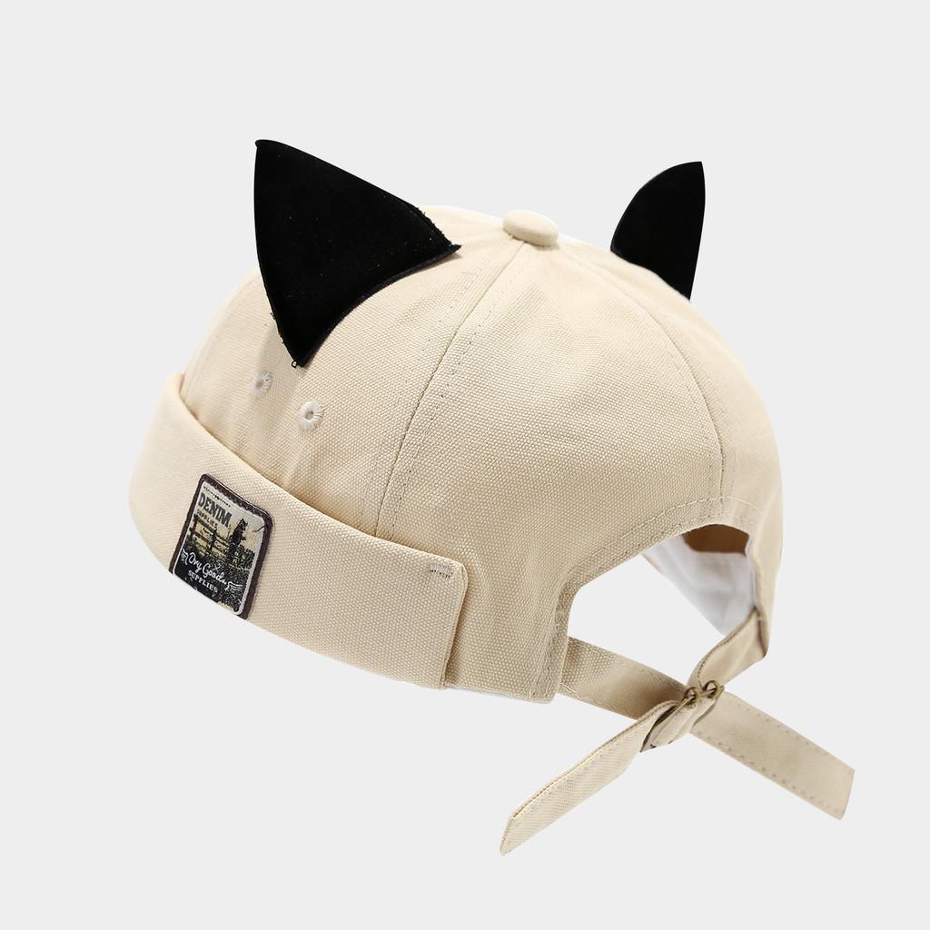 Cat Ears Baseball Cap With Adjustable Strap For Summer Casual Wear