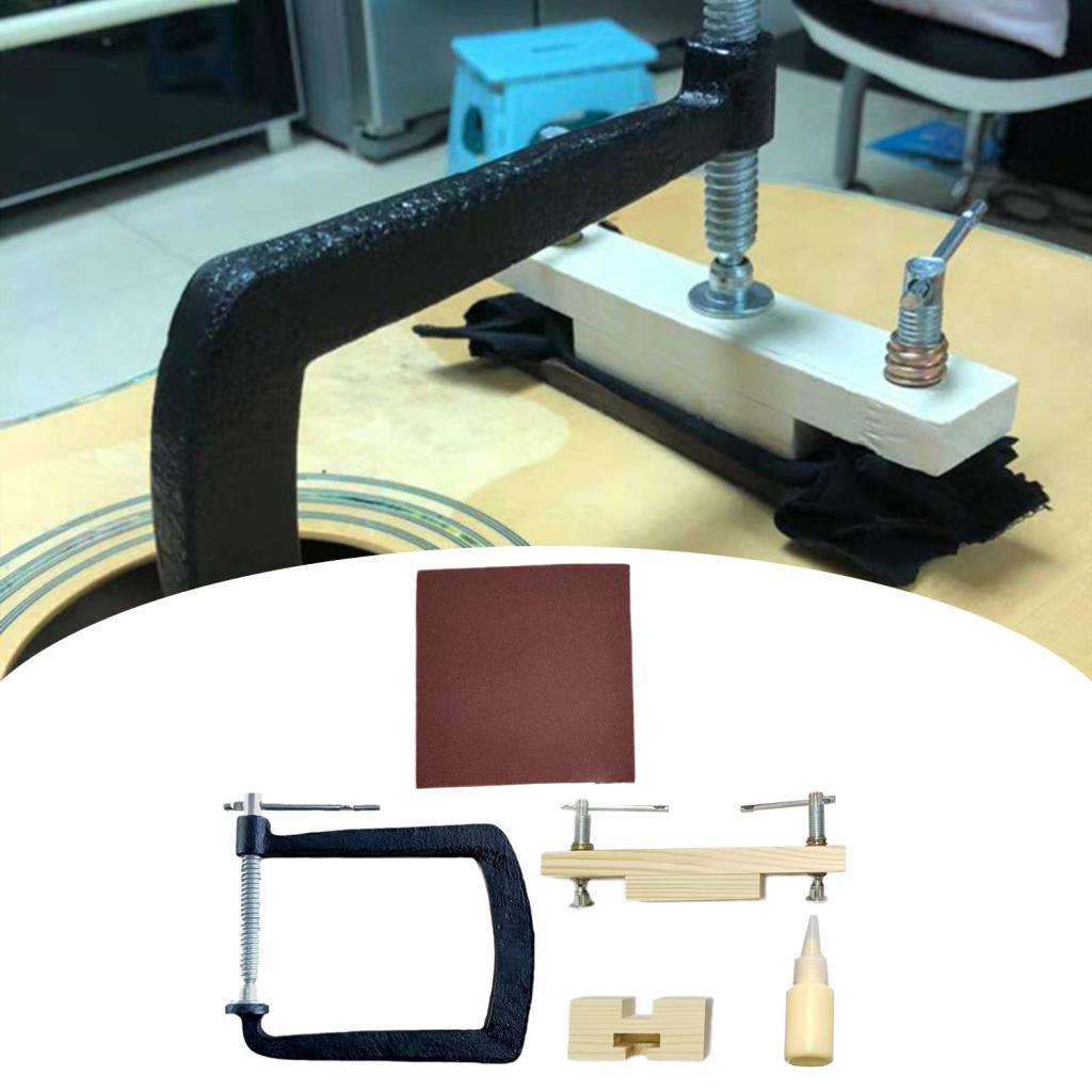 Classical Guitar Bridge Clamp Professional Luthier Tools Accessories Classical Guitar Maintenance Clamp Bridge Clipping Tools