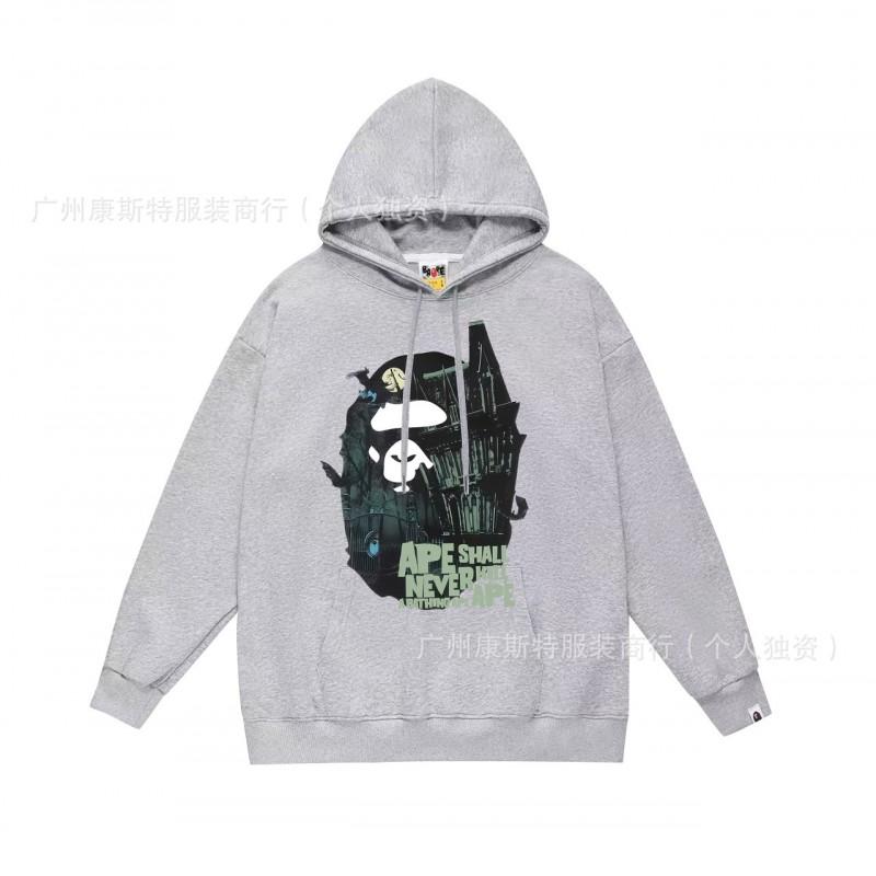 Unisex Oversized Cotton Hooded Sweatshirt With Camo Print Loose Fit Streetwear Teens Adults