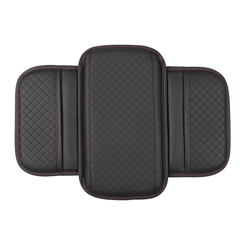 Car Armrest Cushion Universal Wear Resistant Center Console Cover with Storage Pocket Auto Arm Rest Pad Protector Fit Most Cars