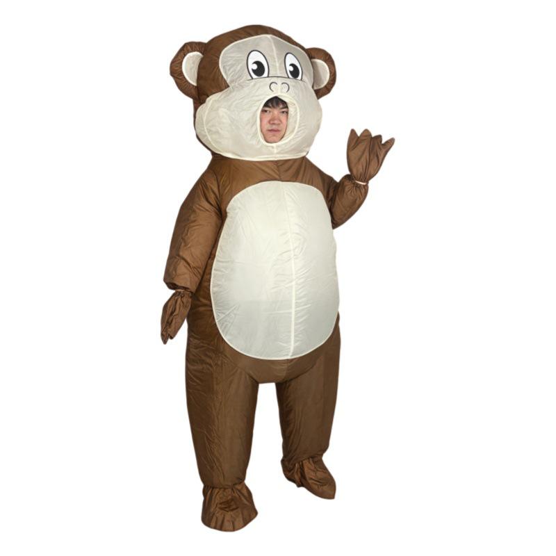 Funny Monkey Inflatable Animal Costume for