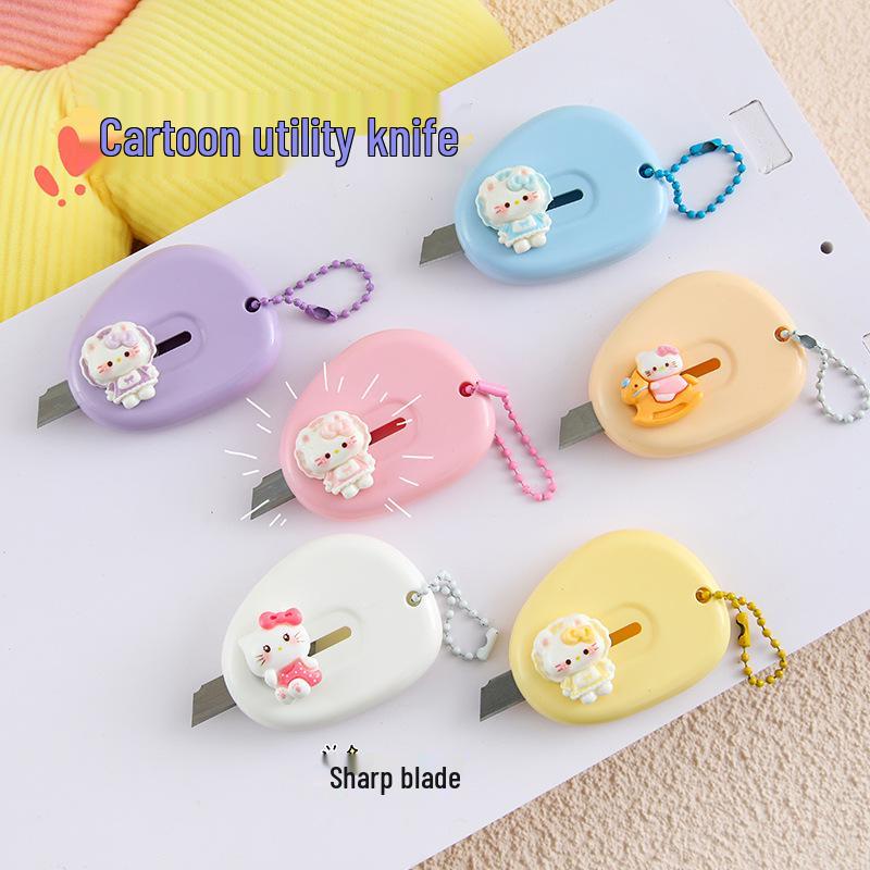 Creative Cartoon Craft Knife - Cute Handmade Paper Cutting Stationery & Unboxing Gadget