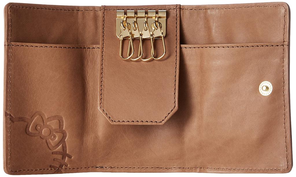 Wallet Brown [Sanrio] Tri-fold No.87063 Women's