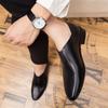 Hairstylist Small Leather Shoes British Size Casual Shoes Summer Breathable Lazy Beanie Shoes