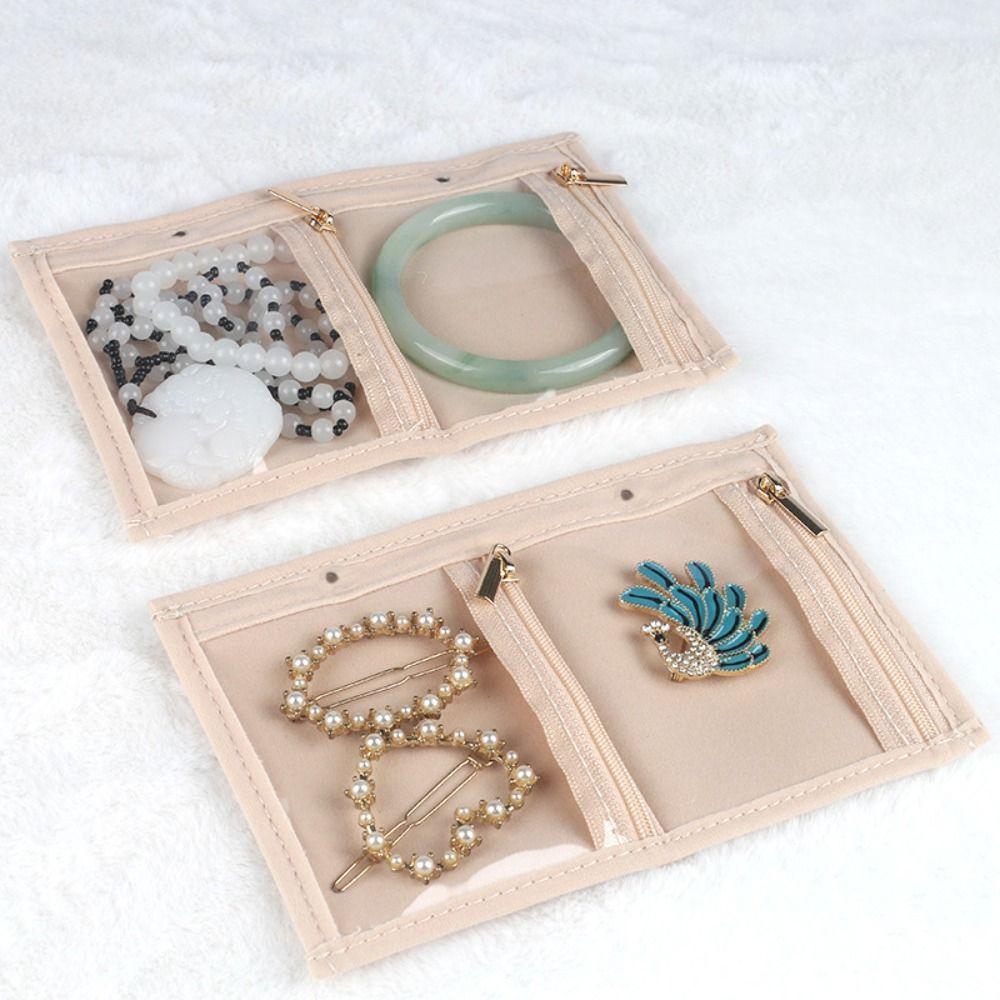 Bracelet Rings Velvet Jewelry Packing Bag Earrings Necklace Jewelry Organizer  Outdoors
