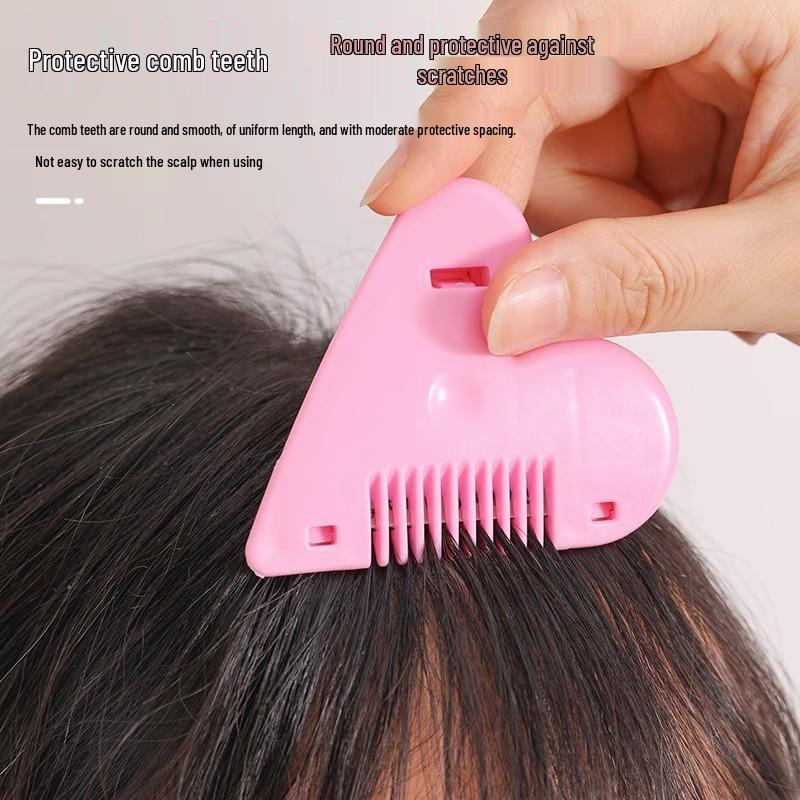 Heart-Shaped Thinning Comb for Girls & Kids - Bang Trimmer Scissors