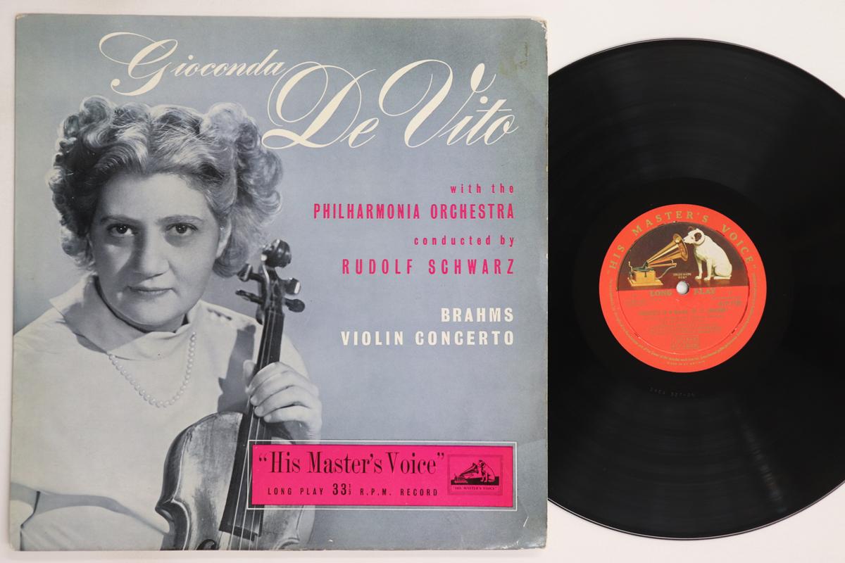 

LP Пластинка ДЖОКОНДА ДЕ ВИТО, РУДОЛЬФ ШВАРЦ, П - Брамс Концерт для скрипки ре мажор O ALP1104 HIS MASTERS VOI Великобритания Классика Б/У