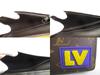 Authentic LOUIS VUITTON Monogram Flap Wallet Portefeuille Brazza NM Rubber Patch #a186  Refurbished