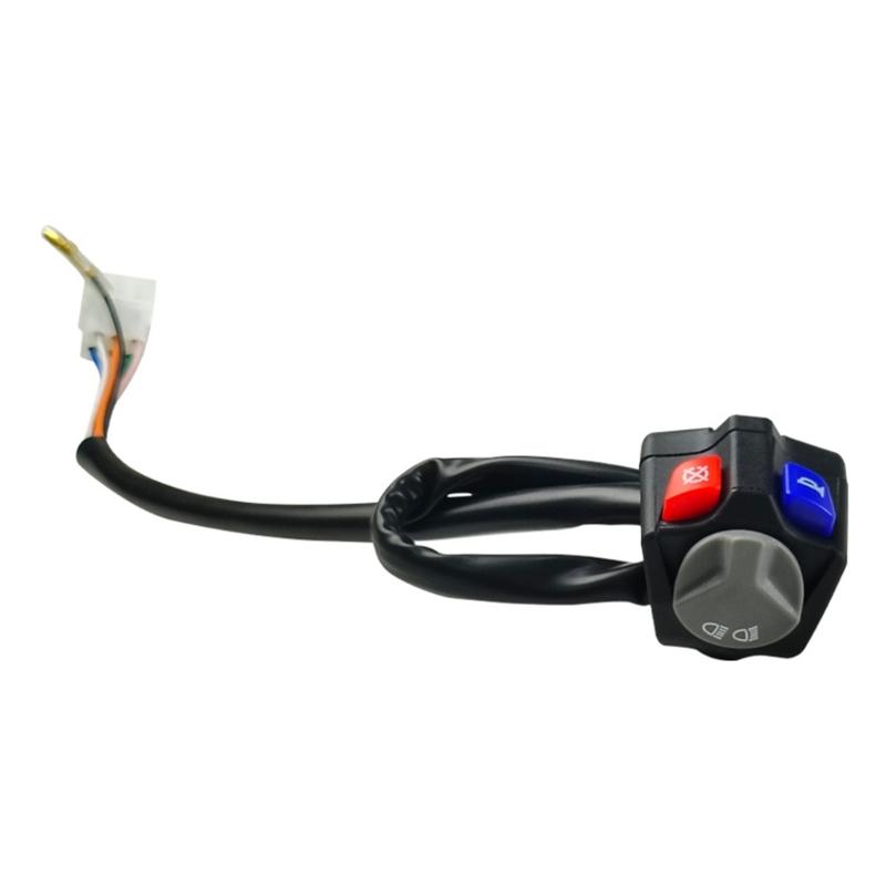 Motorcycle Starter Stop Button High/Low Beam Horn Switch Motorbike Accessories Combination Switch