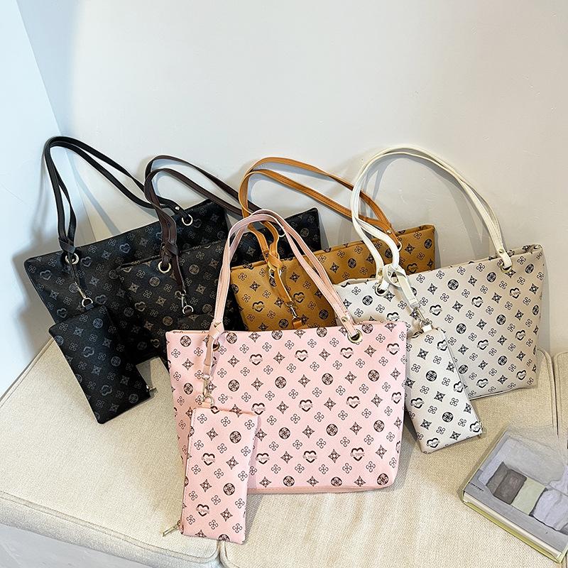 Large Capacity Shoulder Bag Two Piece Set L New Women's Bag European Tote Bag Women
