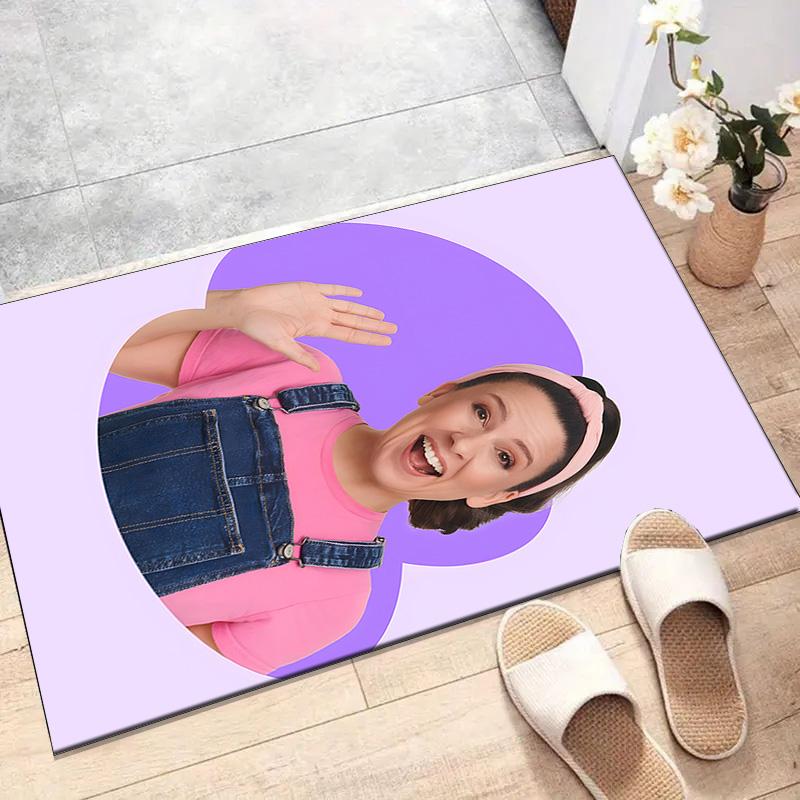 1pc Ms Rachel3 Design Printed Area Rug Carpet for Bedroom Living Room Home Decor Rugs Mat Non Slip Mat Rug for Bedside