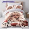 Sabrina Bliss Bedding Quilt Set Quilt Cover Pillowcase Home Decoration Birthday Gift (1 * Duvet Cover + 2 * Pillowcase, Without Core)